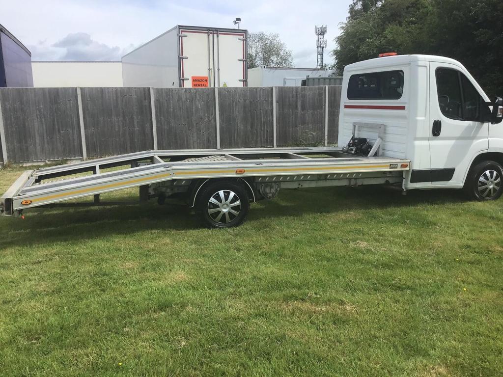 View CITROEN RELAY 2.2 Litre HDi 130 PS (chain driven) Euro 5 35 Fitted With AMS Car Transporter Body 