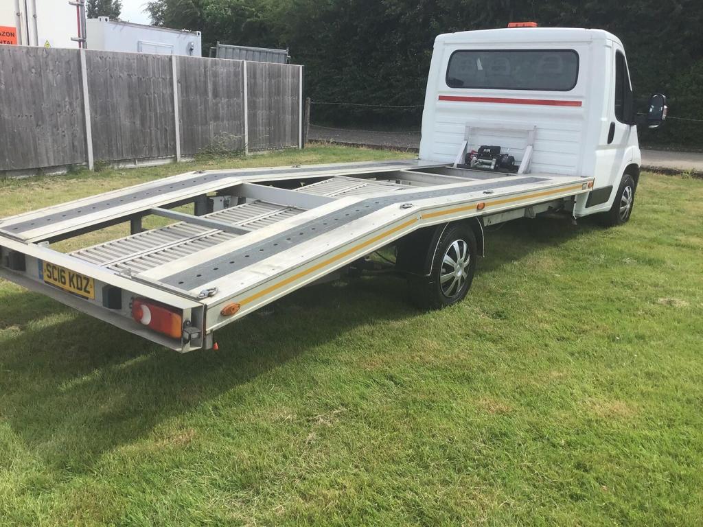 View CITROEN RELAY 2.2 Litre HDi 130 PS (chain driven) Euro 5 35 Fitted With AMS Car Transporter Body 