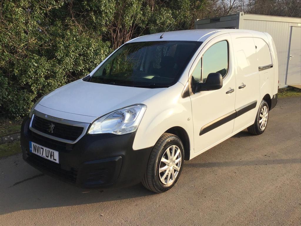 View PEUGEOT PARTNER 1.6 BLUE HDI 750S 100PS L2 EURO6 LONG WHEEL BASE VAN, ULEZ CAZ COMPLIANT  1 OWNER, FSH NO VAT TO PAY