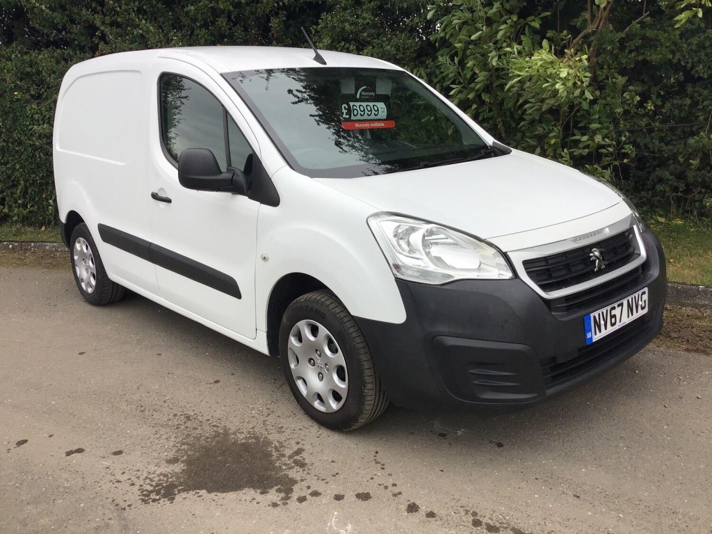 View PEUGEOT PARTNER BLUE HDI PROFESSIONAL L1 EURO 6 So ULEZ Compliant