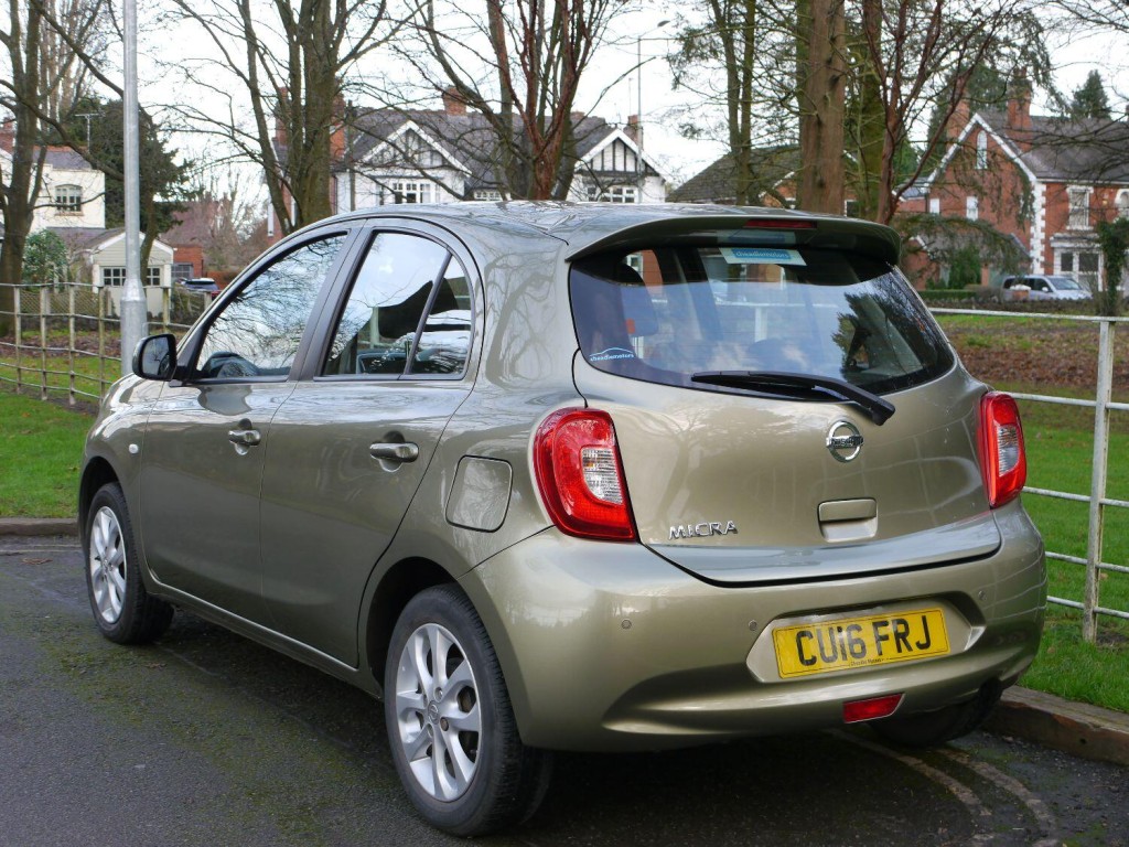 View NISSAN MICRA Auto Acenta Sat.Nav