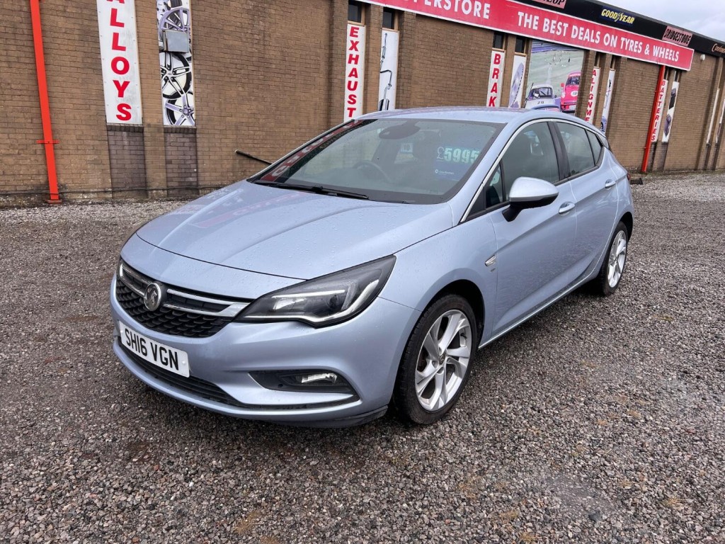 VAUXHALL ASTRA 1.4 i SRi 2016