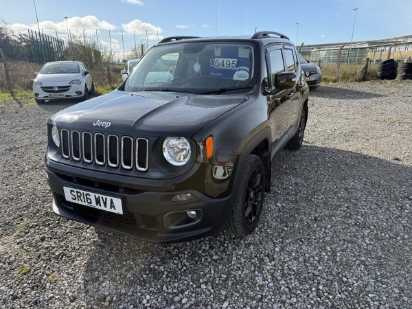 View JEEP RENEGADE 2.0 Renegade My16 2.0 Multijet Ii 140hp 4wd Longitude