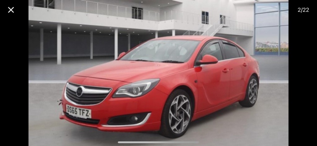 View VAUXHALL INSIGNIA 1.6 CDTi SRi VX Line 