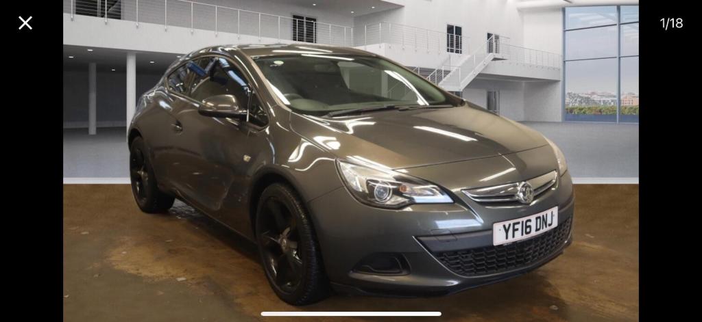 View VAUXHALL ASTRA GTC 1.4 i Turbo Sport