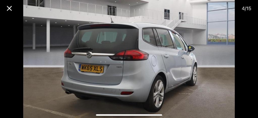 View VAUXHALL ZAFIRA TOURER 2.0 CDTi SRi
