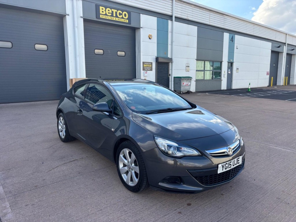 View VAUXHALL ASTRA GTC 1.4 i Turbo Sport