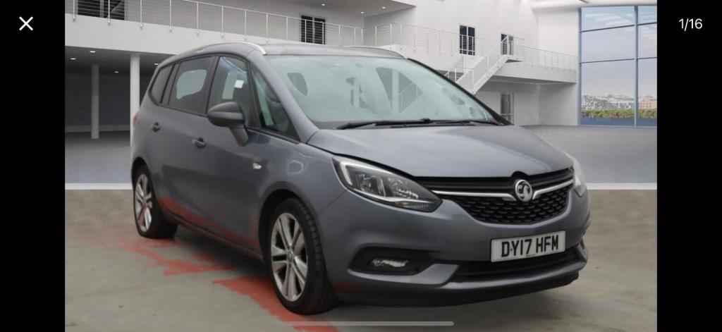 View VAUXHALL ZAFIRA TOURER 1.4 i Turbo SRi