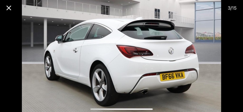 View VAUXHALL ASTRA GTC 1.4 i Turbo SRi