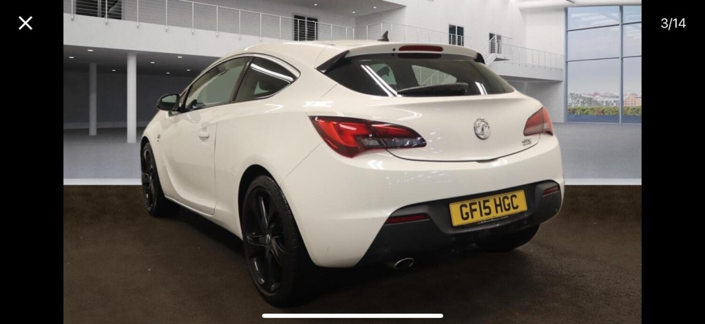 View VAUXHALL ASTRA GTC 2.0 CDTi SRi