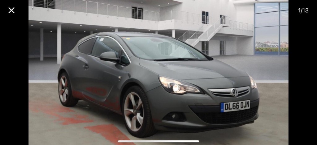 View VAUXHALL ASTRA GTC 1.4 i Turbo SRi