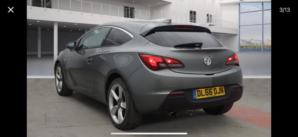 View VAUXHALL ASTRA GTC 1.4 i Turbo SRi