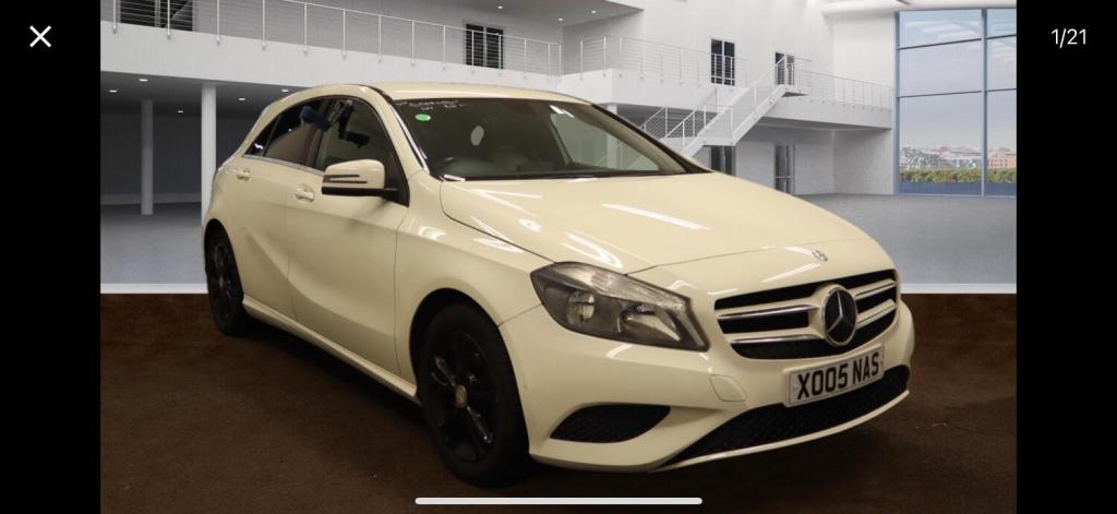 View MERCEDES-BENZ A CLASS 1.6 A180 SE