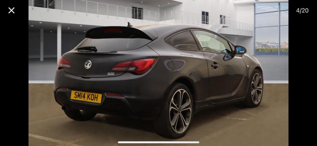 View VAUXHALL ASTRA GTC 1.4 T Limited Edition
