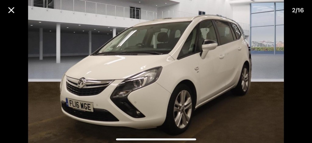 View VAUXHALL ZAFIRA TOURER 1.4 i Turbo SRi