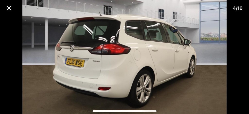 View VAUXHALL ZAFIRA TOURER 1.4 i Turbo SRi