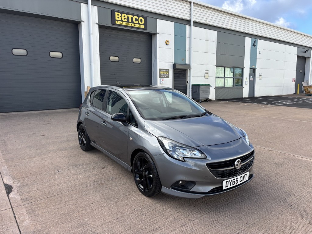 View VAUXHALL CORSA 1.4 i ecoTEC SRi VX Line Nav Black