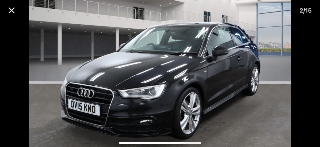 View AUDI A3 1.6 TDI S line