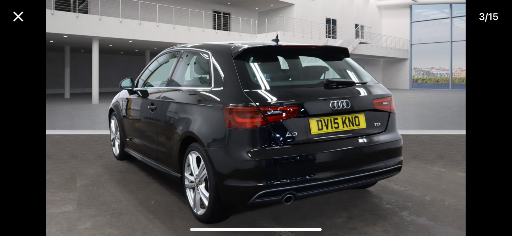 View AUDI A3 1.6 TDI S line