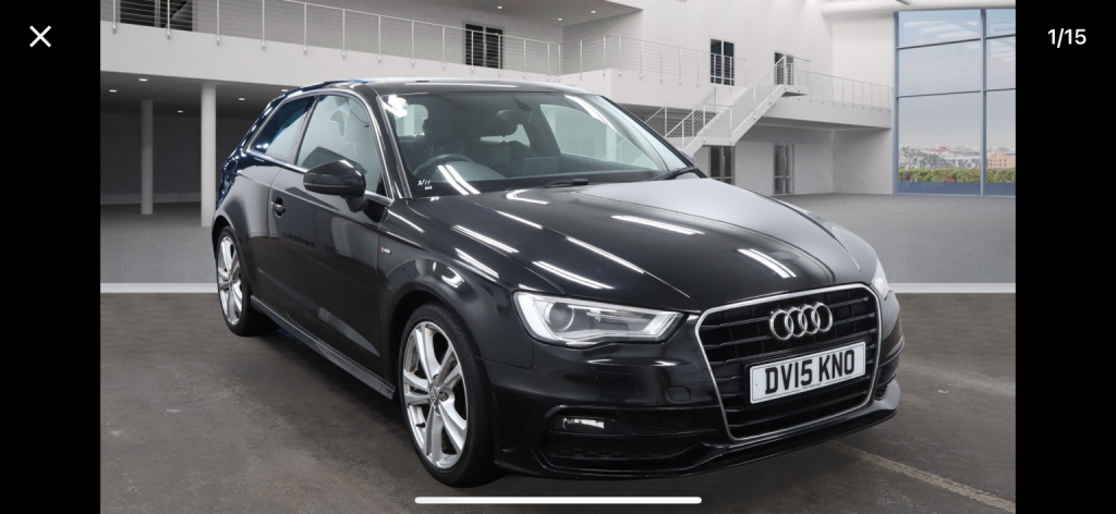 View AUDI A3 1.6 TDI S line