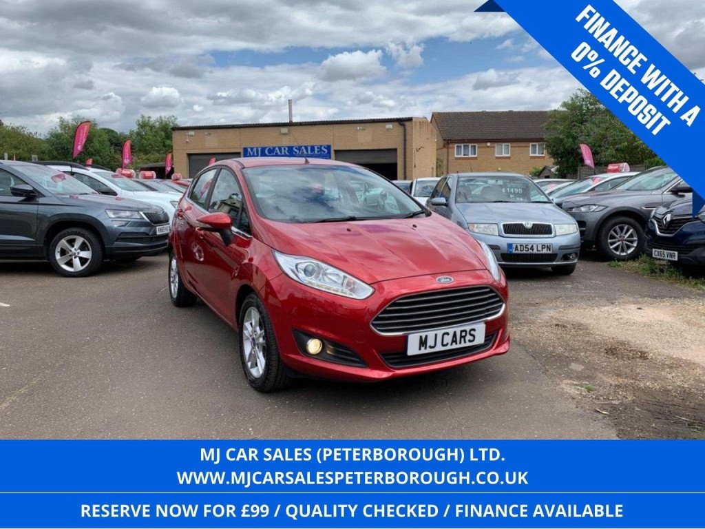 View FORD FIESTA 1.0T EcoBoost Zetec Euro 6 (s/s) 5dr