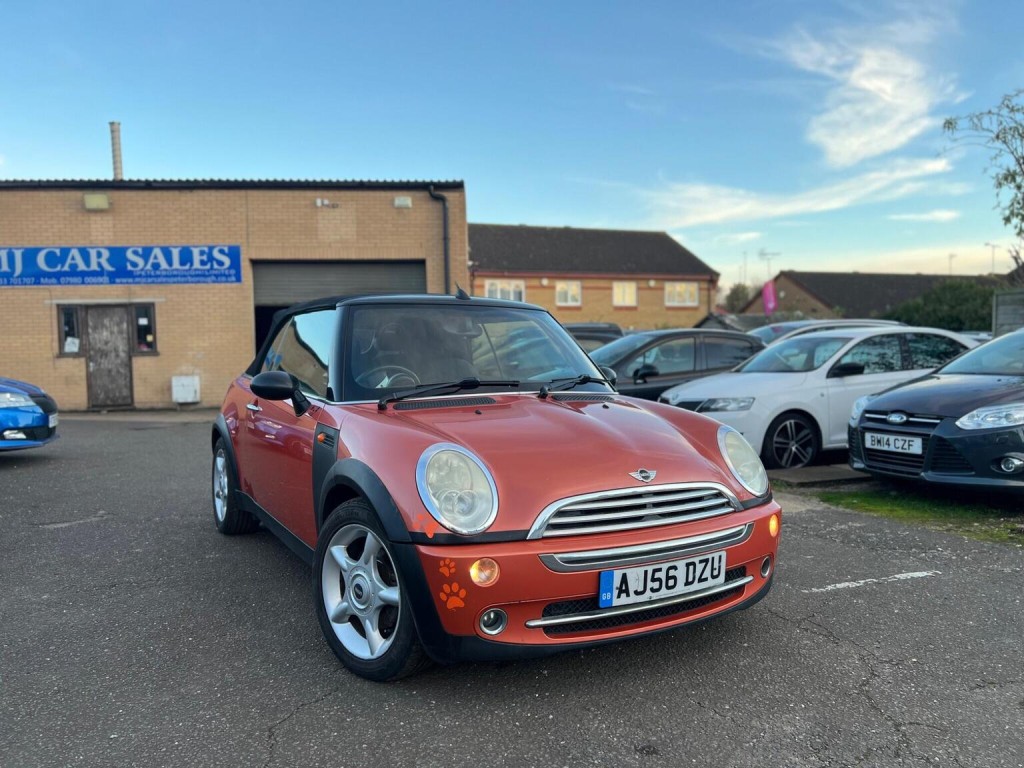 View MINI CONVERTIBLE 1.6 One Euro 4 2dr