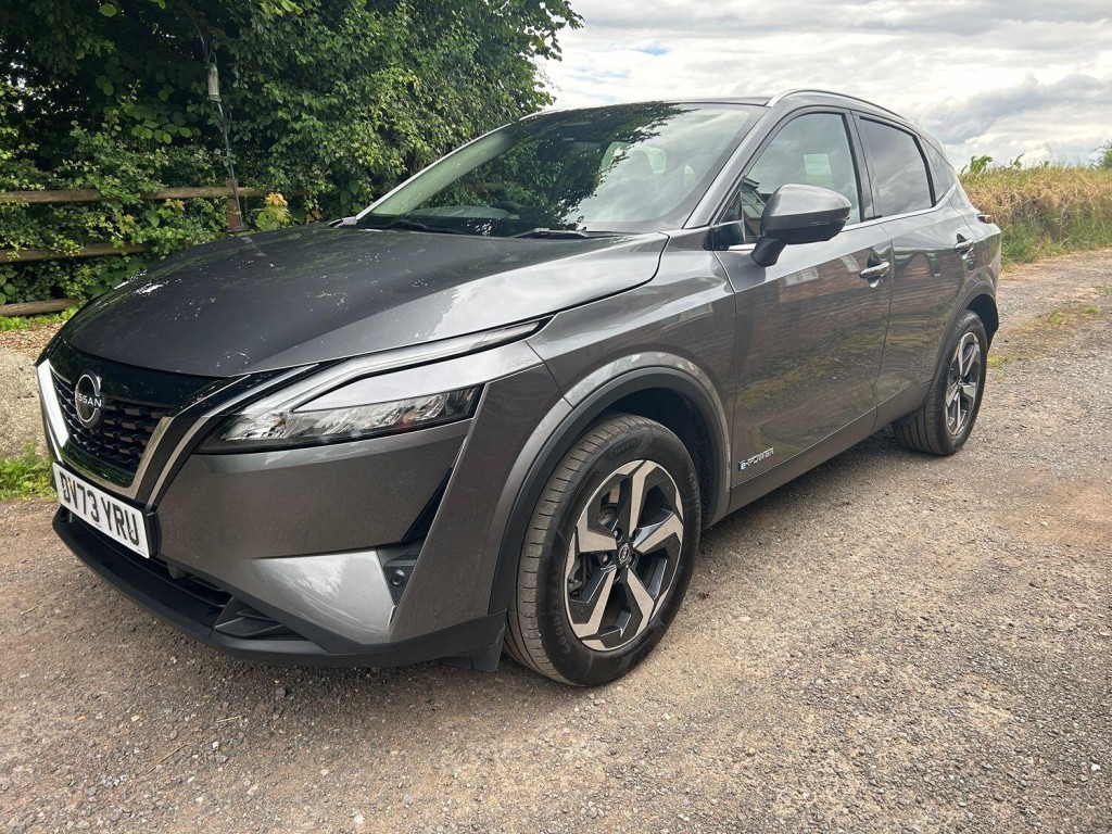 View NISSAN QASHQAI 1.5 E-POWER N-Connecta Pan Roof