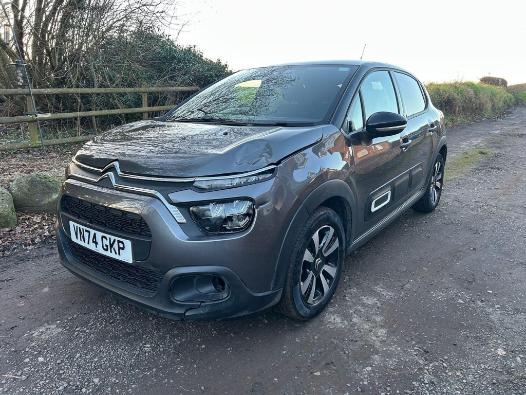 View CITROEN C3 Damaged 74 Reg  1.2 Plus