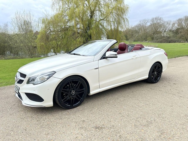 MERCEDES-BENZ E CLASS E350d V6 BlueTEC AMG Sport Convertible (2014)