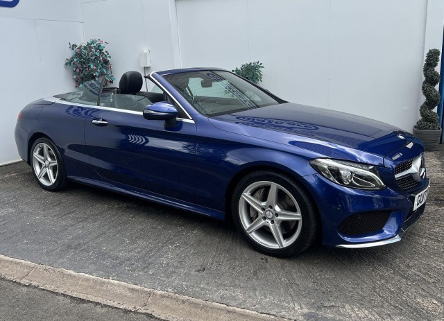 MERCEDES-BENZ C CLASS 2.1 C250d AMG Line (Premium Plus) Cabriolet 2dr Diesel G-Tronic+ Euro 6 (s/s) (204 ps) (2017/17)