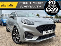 FORD PUMA 1.0 ST-Line EcoBoost mHEV 7 Speed Automatic (2022/22)