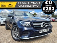 MERCEDES-BENZ GLC 3.0 GLC350d V6 AMG Line G-Tronic 4MATIC Euro 6 (2017/67)