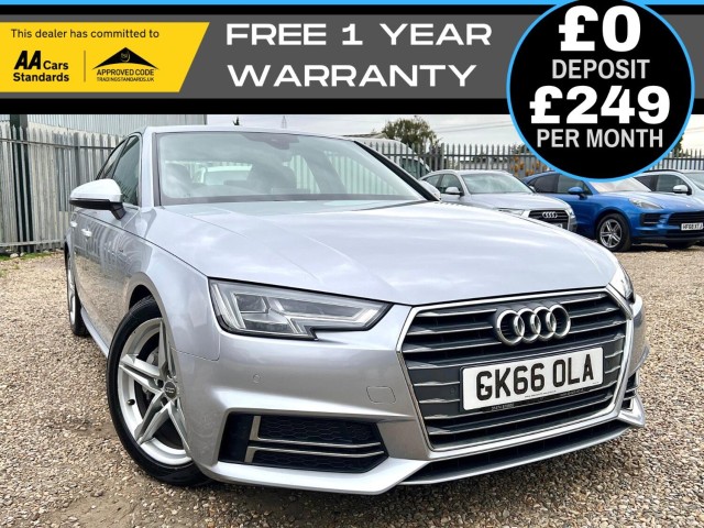 AUDI A4 2.0 TDI Ultra S Line Euro 6 (2016/66)