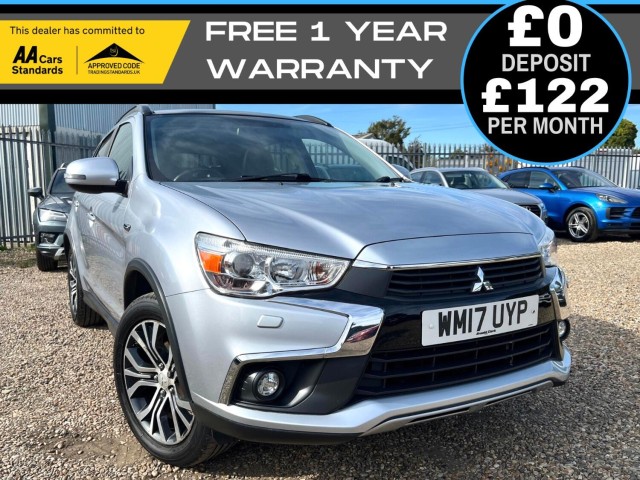 MITSUBISHI ASX 1.6D 4 SUV 5dr Diesel Manual 4WD Euro 6 (2017/17)