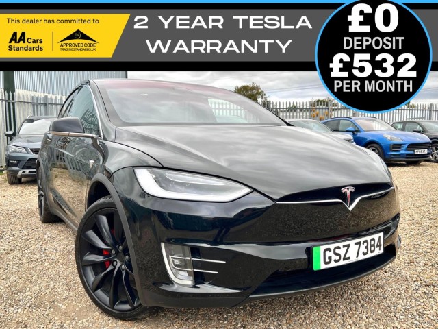 TESLA MODEL X (Dual Motor) Performance SUV 5dr Electric Auto 4WDE (Ludicrous) (603 bhp) (2019/19)
