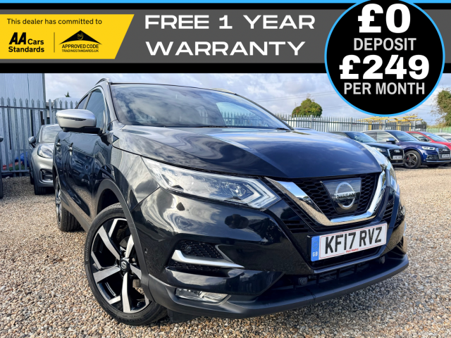 NISSAN QASHQAI 1.2 DIG-T Tekna+ XTRON Auto (2017/17)
