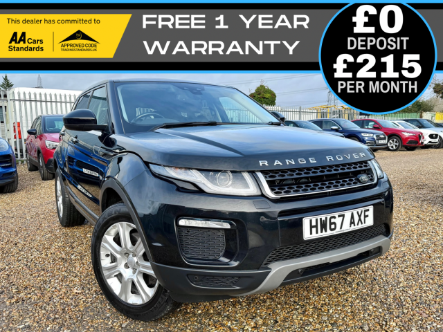 LAND ROVER RANGE ROVER EVOQUE 2.0 TD4 SE Tech SUV 5dr Diesel Auto 4WD Euro 6 (2017/67)