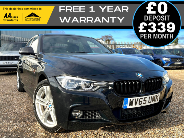BMW 3 SERIES 3.0 335d xDrive M Sport Saloon (2015/65)