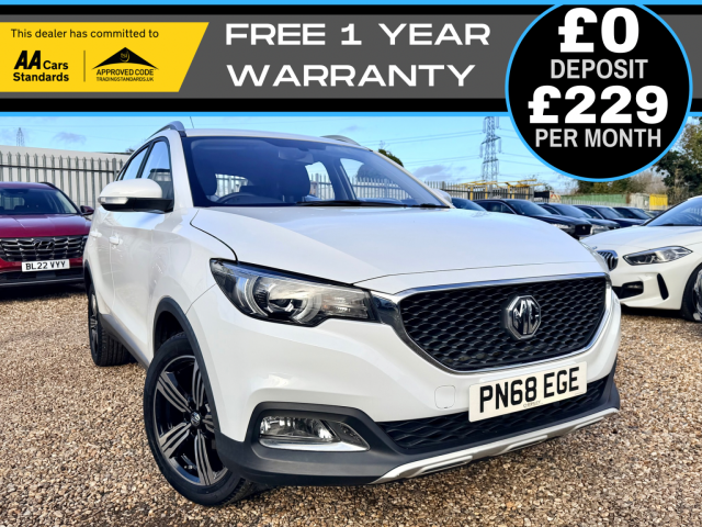 MG ZS 1.0 T-GDI Exclusive SUV 5dr Petrol Auto Euro 6 (2018/68)
