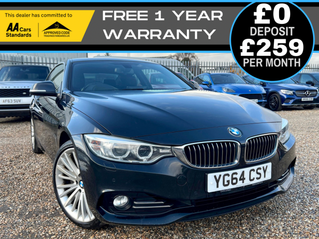 BMW 4 SERIES 3.0 435i Luxury Coupe 2dr Petrol Auto Euro 6 (2014)