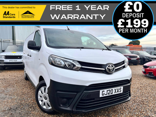 TOYOTA PROACE 2.0D Icon Long Panel Van LWB Euro 6 (2020)