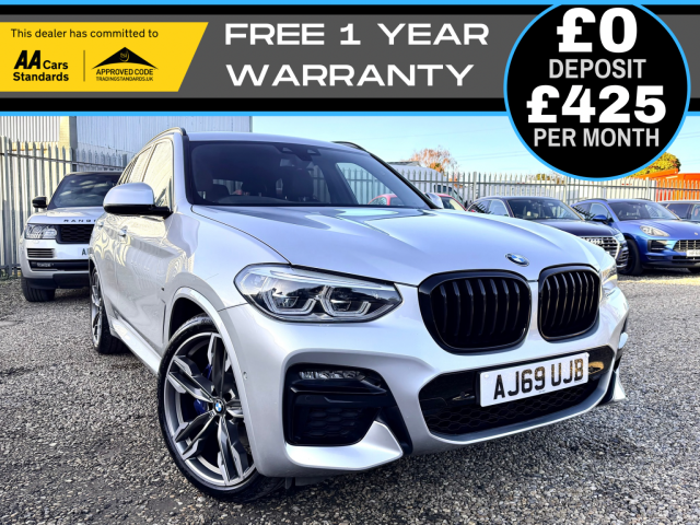 BMW X3 3.0 M40i GPF SUV 5dr Petrol Auto xDrive Euro 6 (2019)