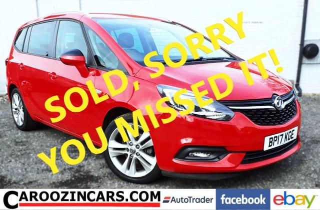 VAUXHALL ZAFIRA TOURER 1.4 i Turbo SRi