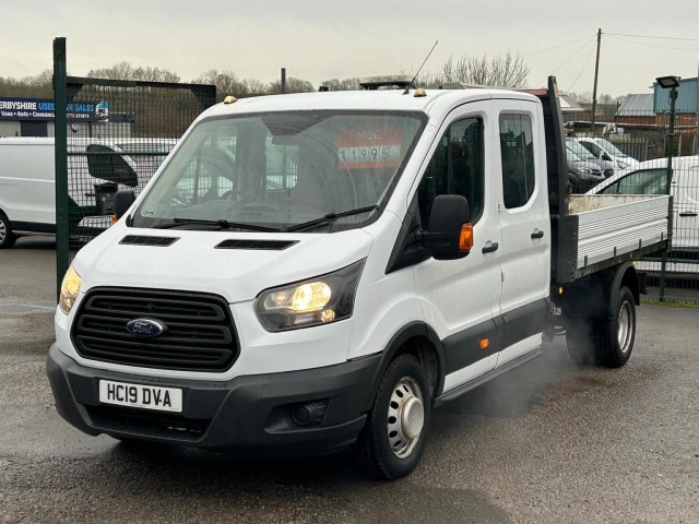 FORD TRANSIT 2.0 350 EcoBlue 1-Way Double Cab Tipper RWD L3 Euro 6 4dr (1-Way, 1-Stop)