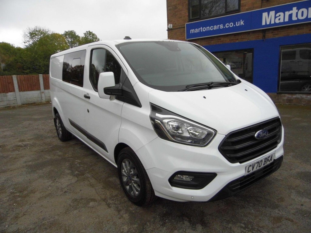 View FORD TRANSIT CUSTOM 2.0 300 EcoBlue Trend Crew Van L2 H1 Euro 6 5dr (6 Seat)