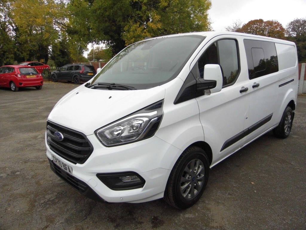 View FORD TRANSIT CUSTOM 2.0 300 EcoBlue Trend Crew Van L2 H1 Euro 6 5dr (6 Seat)