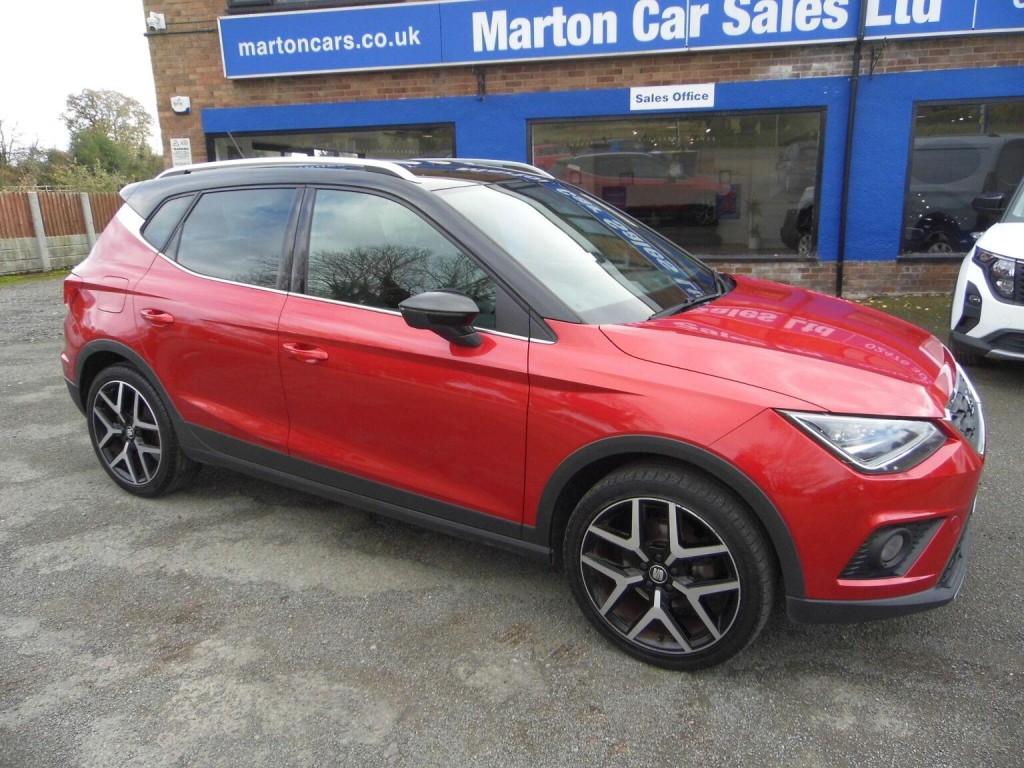 View SEAT ARONA 1.0 TSI FR Sport Euro 6 (s/s) 5dr