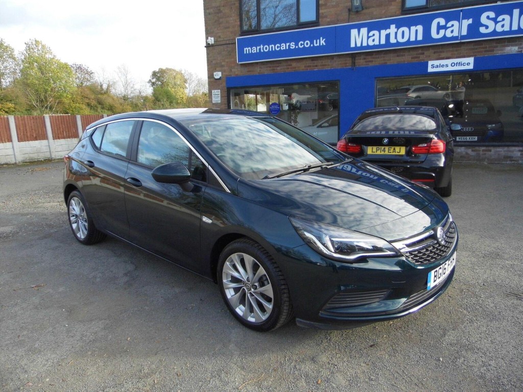 View VAUXHALL ASTRA 1.4i Turbo Design Euro 6 5dr