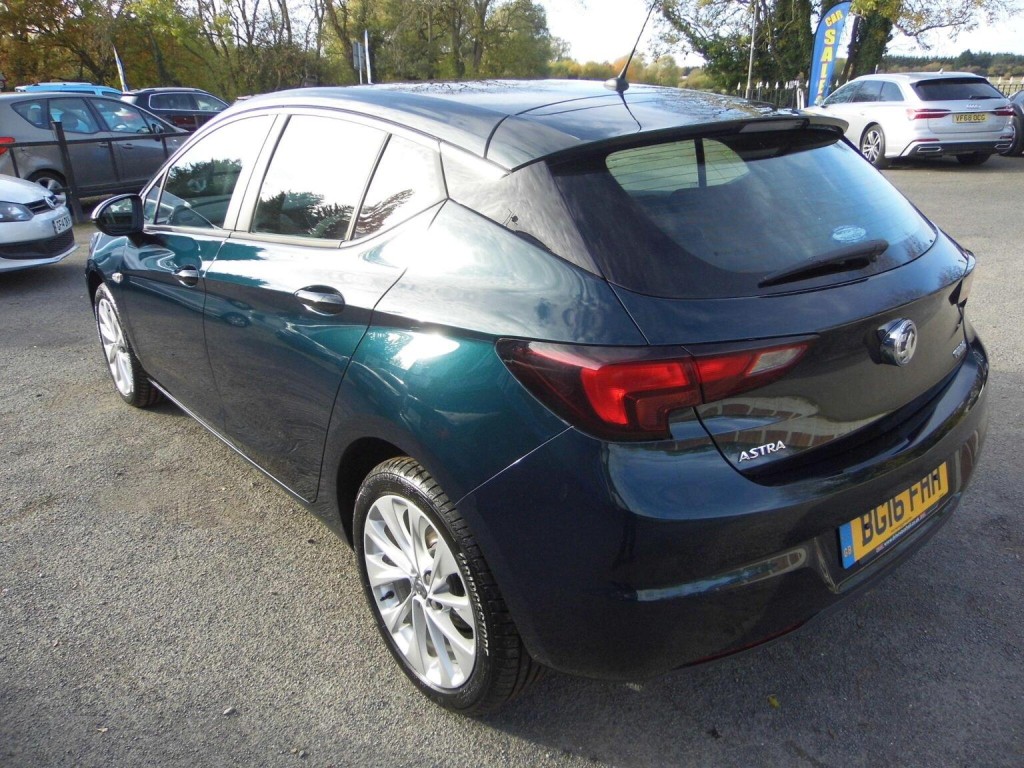 VAUXHALL ASTRA 1.4i Turbo Design Euro 6 5dr 2016