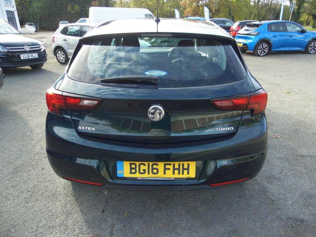 VAUXHALL ASTRA 1.4i Turbo Design Euro 6 5dr 2016